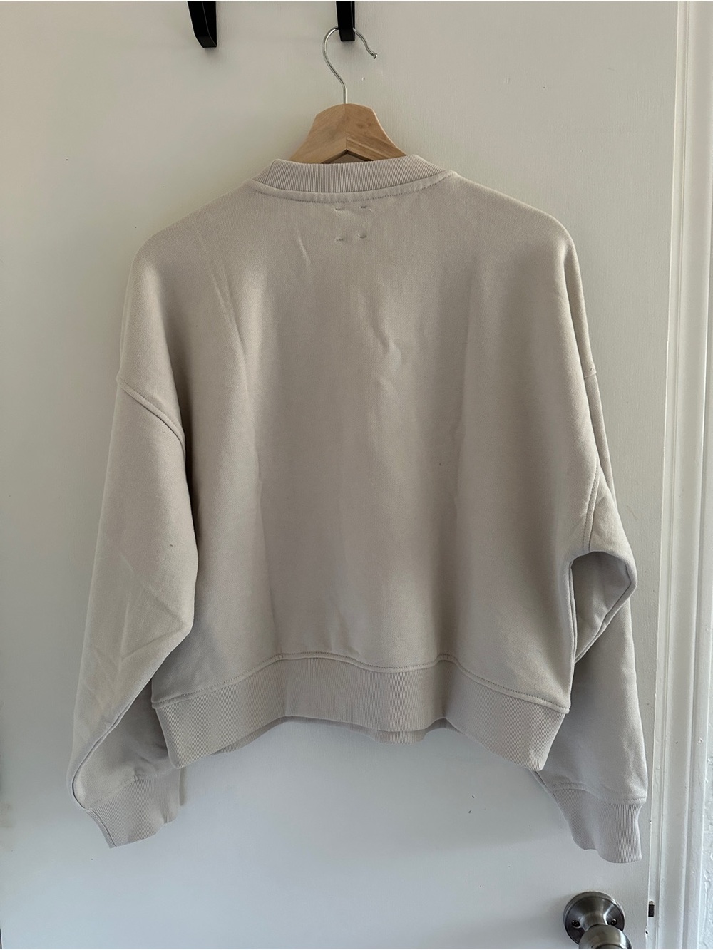 GAP Crewneck Sweatshirt in Light Beige - Picture 2 of 4